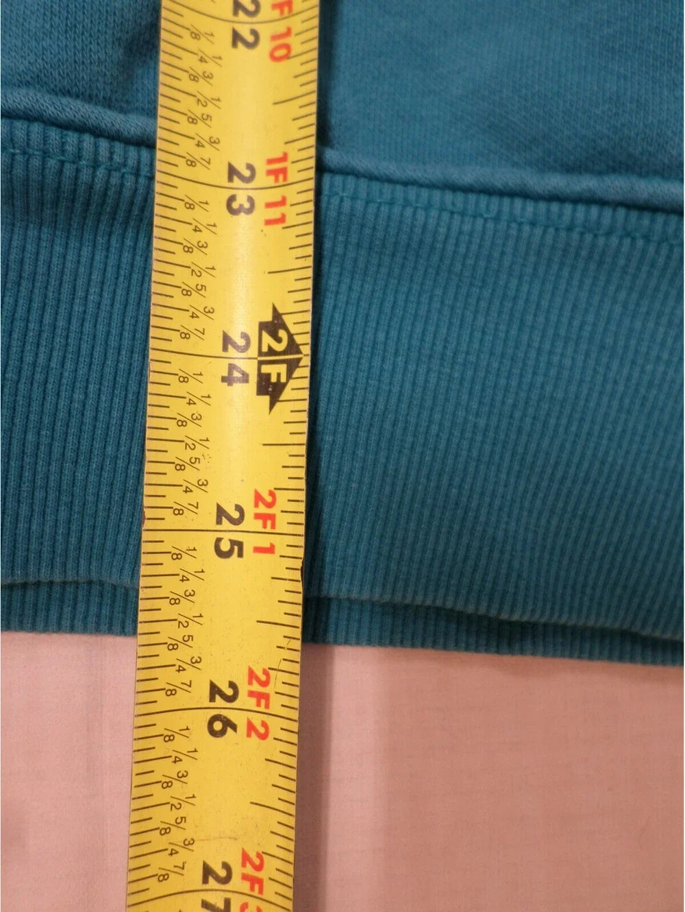 DESIGNER THE NORTH FACE COTTON BLEND WARM PULLOVER TEAL HOODIE MEN'S SIZE MEDIUM